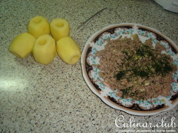 Фаршированный картофель