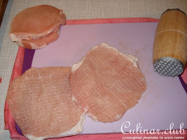 Мясо под овощным одеялком