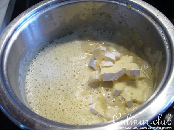 Ньокки (Gnocchi) с сырным соусом