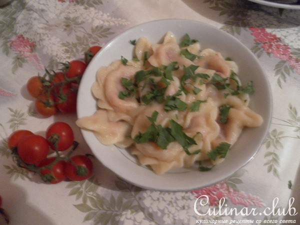 ВАРЕНИКИ С ПОМИДОРАМИ (Вариант)