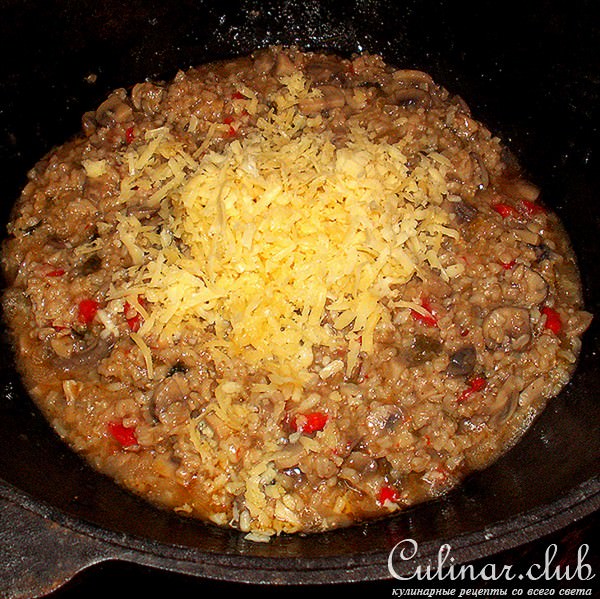 РИЗОТТО нежное с шампиньонами