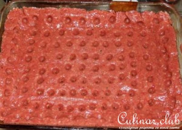 Мясной пирог очень нежный и сочный