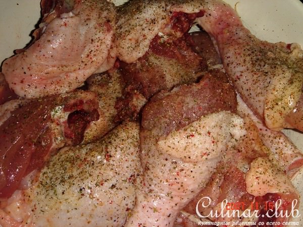 Курочка тушенная с овощами