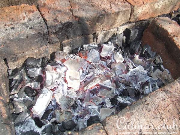 шашлык в остром маринаде с красным луком