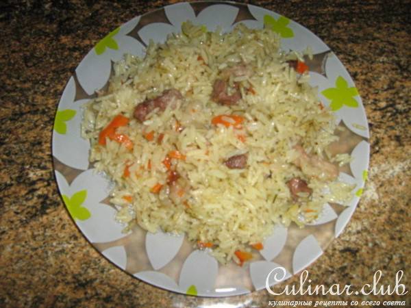 Плов с бараниной (мульти)