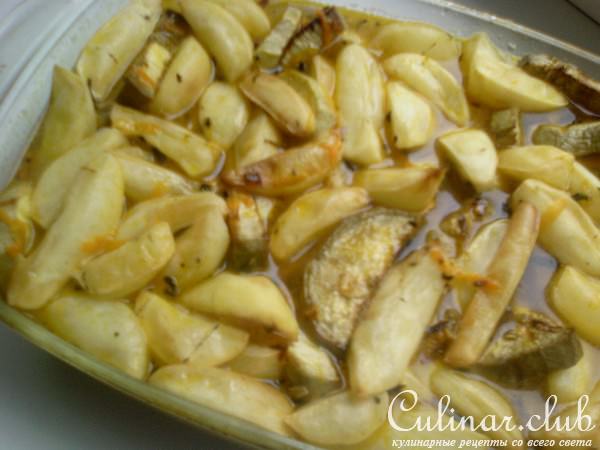 Картофель+баклажан=не совсем обычное рагу.