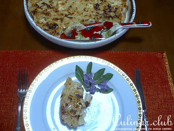 И опять курица с ананасами