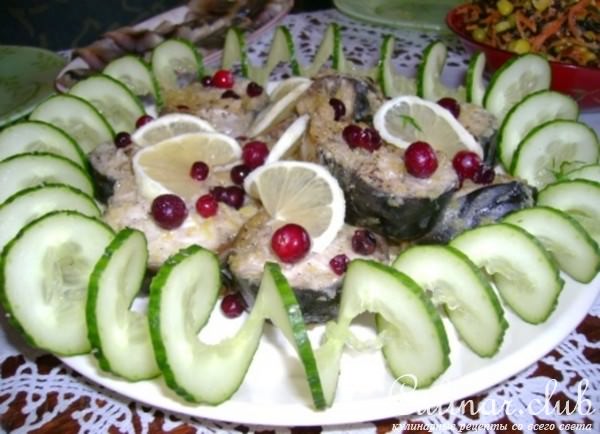 "Скумбрия праздничная" (вариант)