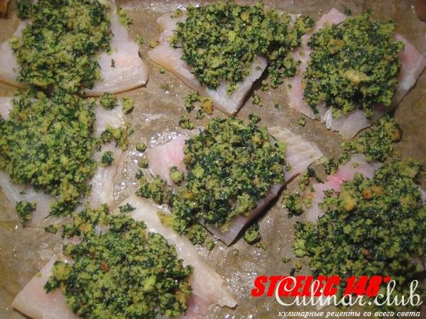 Теляпия в Виноградном соусе.