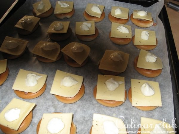 Челночки фаршированные