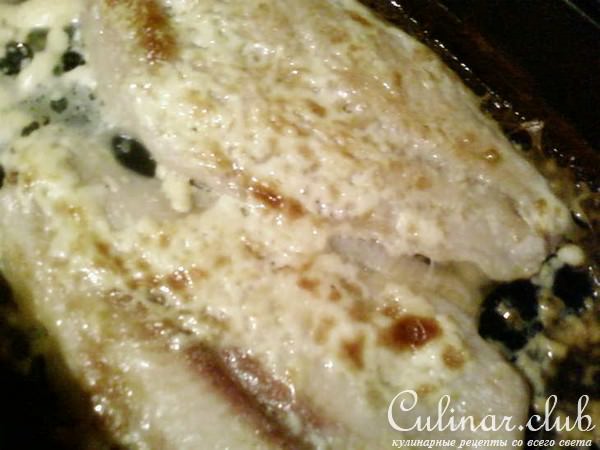 рыбка с соусом. 