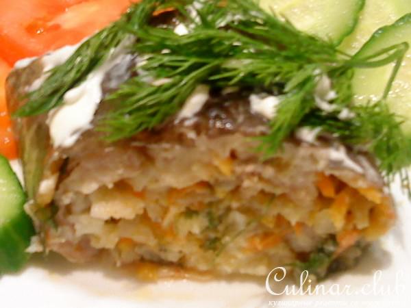 сом фаршированный(вариант)