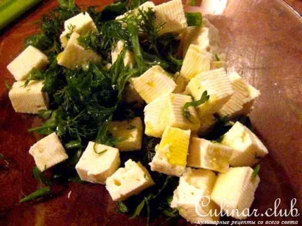 Тарт с картофелем и сыром