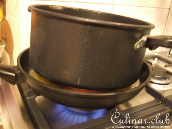 цыплята тапака с цветочками из картофельного пюре
