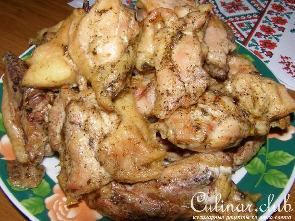 Запеченные окорочка(вариант)