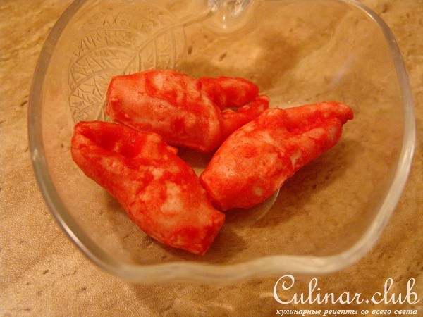 Курица с белым соусом
