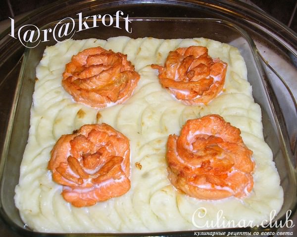 Розочки из форели