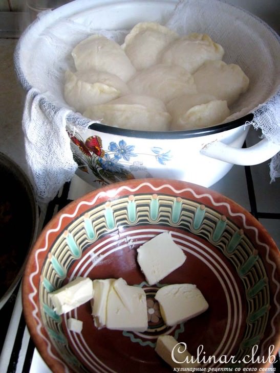 Вареники сдобные (паровые).