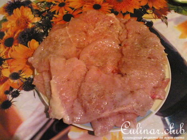 куриные рулетики с начинкой 