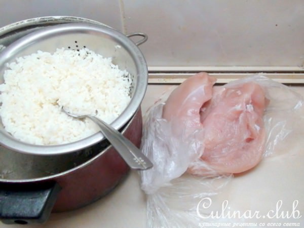 Плов в лаваше, с курятиной, каштанами и сухофруктами. Упрощённый вариант.