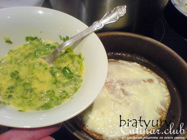 Блины по–липецки с сыром