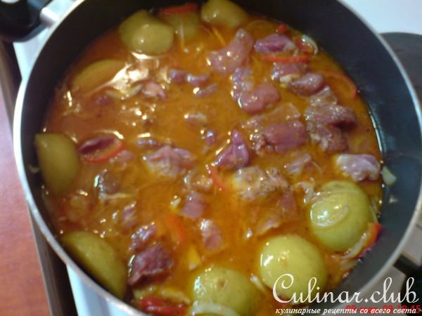 "МЯСО ПО-ВОСТОЧНОМУ" в кисло-сладком соусе
