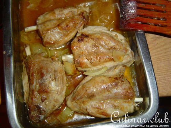 "Рябчики " c грибным соусом