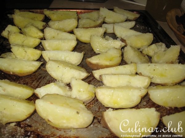 Картофель и грибы по-деревенски