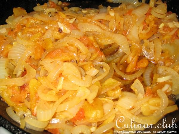 Курица с курагой