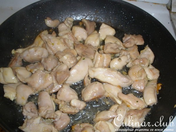 Курочка с кабачками