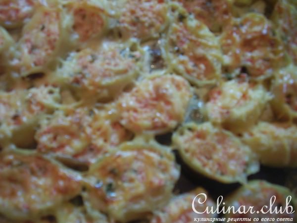 Фаршированные королевские ракушки
