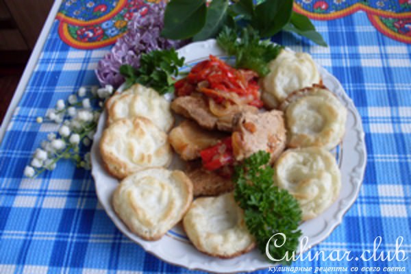 Свинина с овощами и картофелем Дюшес