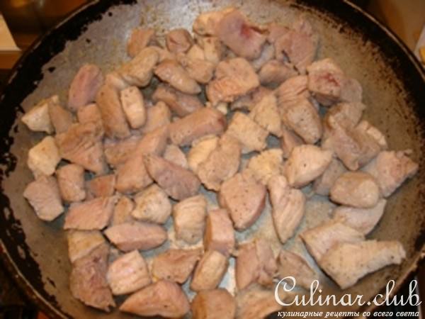 Свинина с курагой