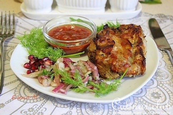 Аппетитное мясо "Для любимого" в мультипечи(ФМ)