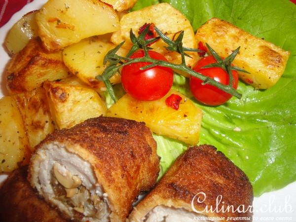 Мясные рулеты с начинкой-рецепт выходного дня