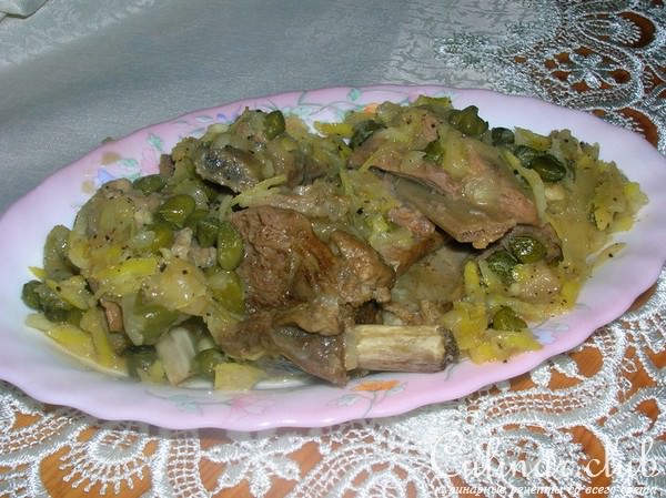 Телятина по-бранденбургски