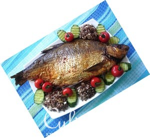 Лещ фаршированный по-русски