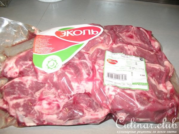 Баранина с картофелем
