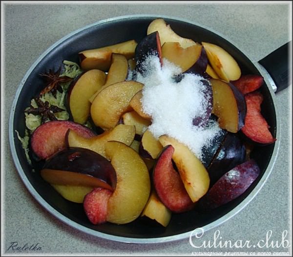Мясные рулеты "Сливовая долина" (японские мотивы).