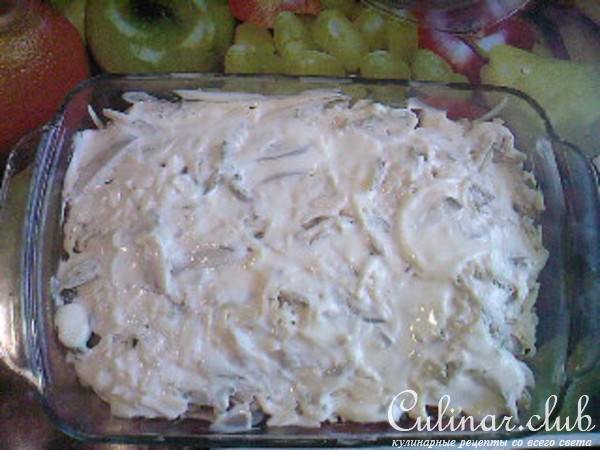 Мясо с грибами "Максим"