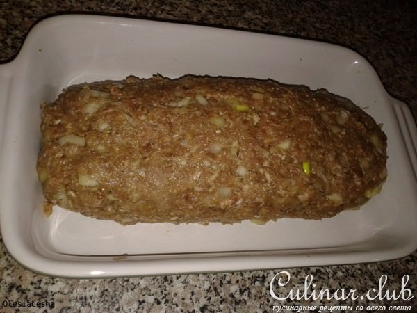"Голубец"...мясной рулет под нежным сливочным соусом)))