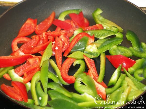 Баранья шейка с овощами.