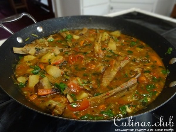 " Бараньи Рёбра с Овощами " 