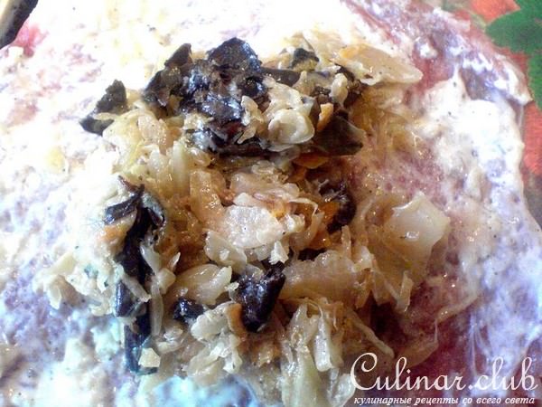 Мясные торбынки(мешочки) по селянски