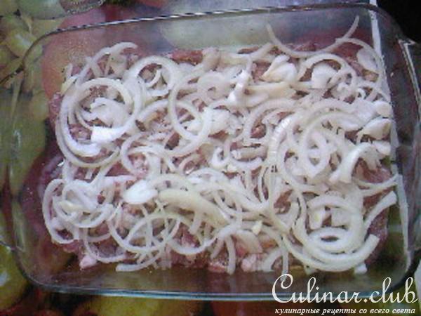 Мясо с грибами "Максим"