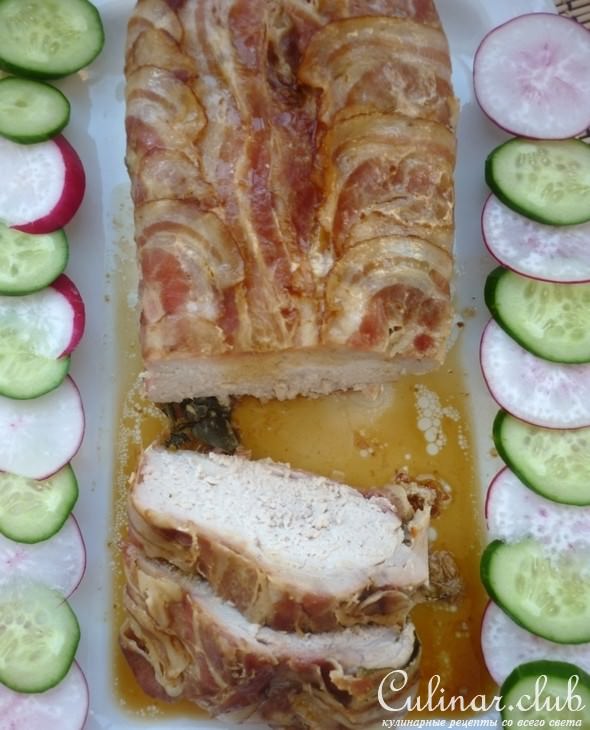Карбонат в беконе для Димочки Нагиева (т/с Кухня) 