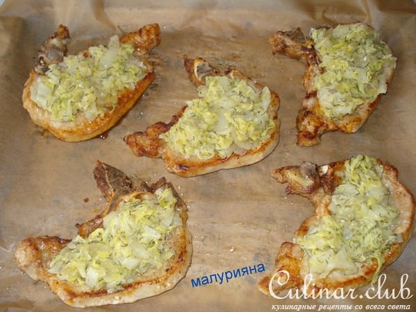 Мясо под овощным одеялом