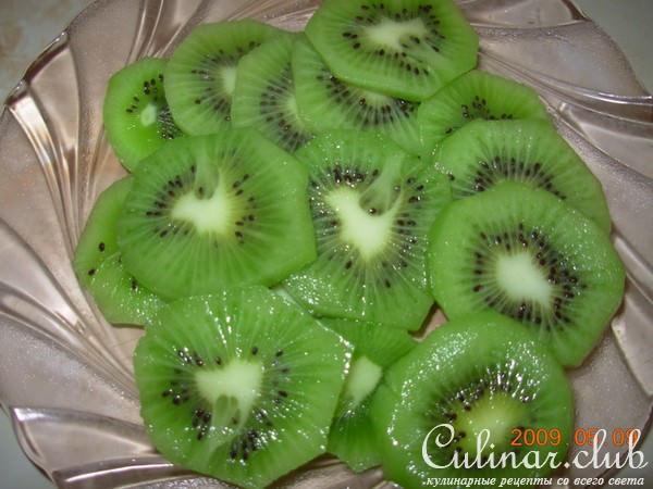 Мясо с киви (вариант)
