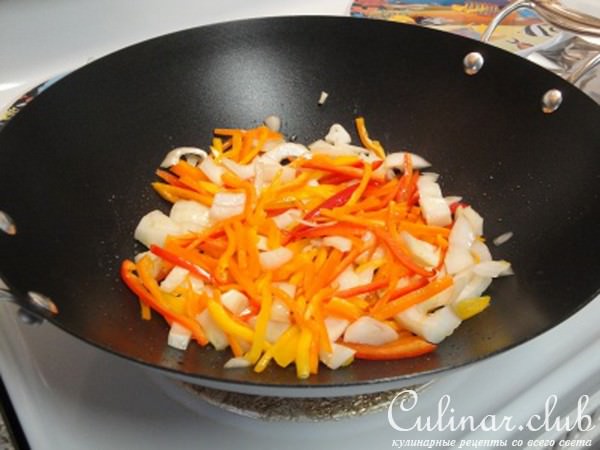 говядина с овощами