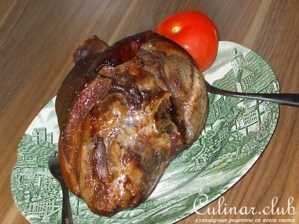 Рулька "пьяная"